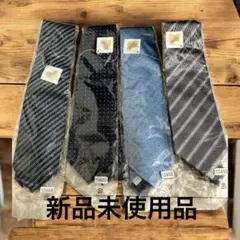 Franco Collezioni ネクタイ 4本セット ストライプ ドット