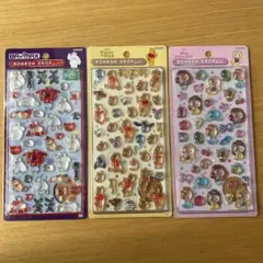 正規品 新品 ボンボンドロップシール プリンセス プーさん ベイマックス セット