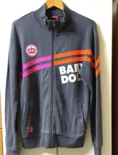 BABYDOLL ジップアップパーカー グレー　レディースM