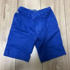 LACOSTE 半ズボン 4サイズ 青約１０４センチ