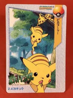 ポケモンカードダス アニメコレクション movie.6 ピカチュウ&ピチュー ニャース ピカチュウ ピチュー カードダス ポケモン 映画 ピチューと