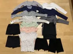 西松屋　ユニクロ　下着　インナーパンツ　黒パン