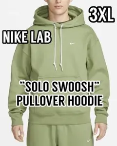 3XL ナイキ LAB ソロスウッシュ フリース フーディ スウェット パーカー
