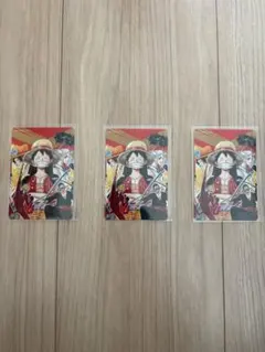 ワンピース ダブルステッカー 3枚セット