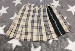 チェック柄 女の子キュロット