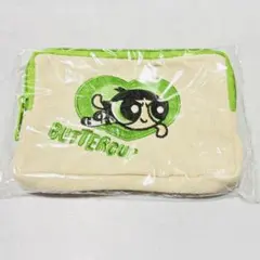 ★ パワーパフガールズ チャーム付き刺繍ポーチ バターカップ