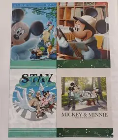 ミッキー＆フレンズ　WITH YOU 　miniクリアファイルコレクション