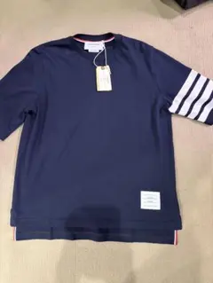 THOM BROWNE ❣️Tシャツ ネイビー サイズ44のサムネイル