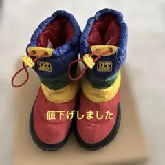 子ども用スノーブーツ 21cm カラフル