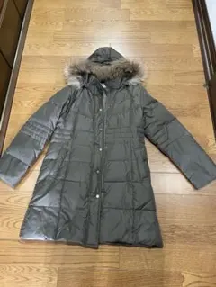 ダウンジャケット ファー付きフード