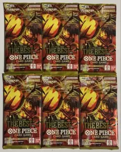 THE BEST Vol.2/6パック ワンピースカード⑤