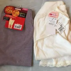 発熱インナー　5分丈他　　計2枚