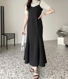 Heather マーメイドキャミワンピース