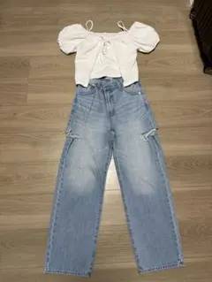 LOVER'S FRIEND ライトブルー サイドスリット