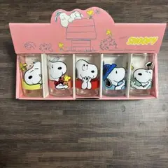スヌーピー グラス5個セット