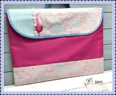 247★女の子★防災頭巾カバー★背もたれ★ハンドメイド★入園入学★