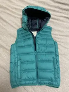 ZARA BOYS フード付きダウンベスト 11/12 150㎝