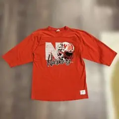 MillerタグNEBRASKA HUSKERS アメフト七分袖Tシャツのサムネイル