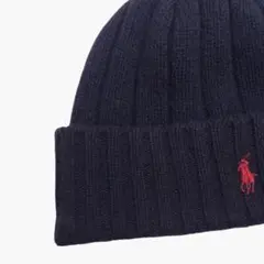 90sヴィンテージPOLO RalphLauren✨ポロラルフローレン ニット帽