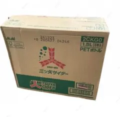 アサヒ 三ツ矢　サイダー 1.5L 8本入 ペットボトル ケース販売のサムネイル