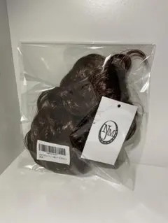 【新品】NMJ おだんごウィッグ 子供用 （2個入り）　ダークブラウン