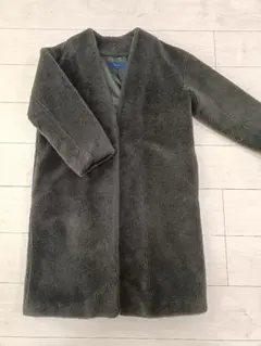 SHIPS ノーカラーコート