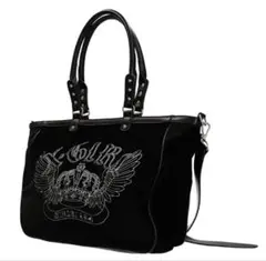 X-girl VELOUR 2WAY BAG