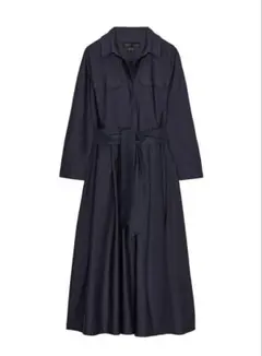 ZARA タイディテールポプリンワンピース ZW COLLECTION XS | Mercari
