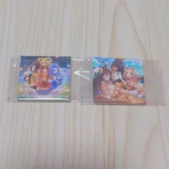 ウマ娘 スクエア缶バッジ ジャケット