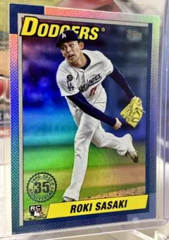 佐々木朗希 RC 35thインサート Topps Update 2025