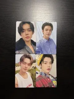 TXT ヨンジュン シーグリ サマパケサマ デコキット トレカ 4枚セット