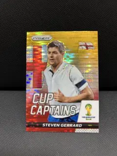 PANINI 2014WORLDCUP イギリス代表 ジェラードPRIZMカード