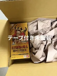 プレバン当選品】ワンピースカード 世界最強の戦士 1BOX テープ付き 未