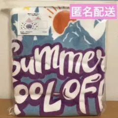 ディズニーリゾート　ミセスグリーンアップル　サマークールオフ　フード付きタオル