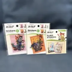 ニ*コ様 ズートピア ダイカットステッカー&フレークステッカー