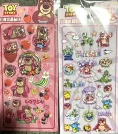 トイストーリー　ロッツォ シールセット 2枚