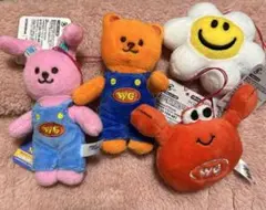 Wiggle Wiggle ぬいぐるみマスコット 【4種セット】のサムネイル