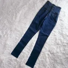 【c8094】GRL デニム　ジーンズ　スキニー　ハイウエスト