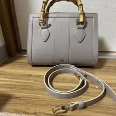 SNIDEL ハンドバッグ ライトグレー