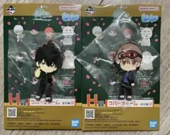 銀魂 一番くじ 3年Z組銀八先生 土方＆沖田 ラバーチャーム 2点セット