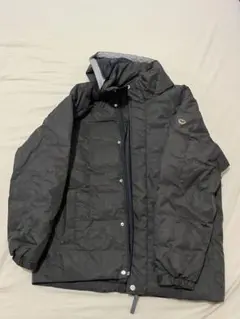 グレー チェック柄 スキーアウター