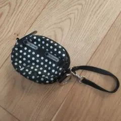 レスポートサック 水玉模様 ミニポーチ