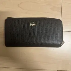 ラコステ長財布　ブラック
