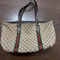 GUCCI GGキャンバス シェリーライン トートバッグのサムネイル
