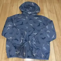 lativラティブ　男児　恐竜柄 ナイロンジャケット 上着　140サイズ
