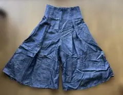 ☆美品☆ EPOCA フレアシルエットガウチョパンツ ハイウエスト　サイズ40