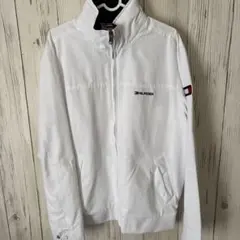 TOMMY HILFIGER ホワイトナイロンジャケット