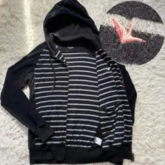 ✨美品✨1PIU1UGUALE3 ダブルジップパーカー　ストレッチ　パイル生地