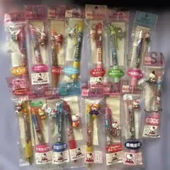 2007年製 ハローキティ 鉛筆&箸キーホルダー10本 hello kitty - メルカリ