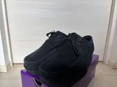 Clarks ワラビー GORE TEX スウェード ビブラムソール ブラック